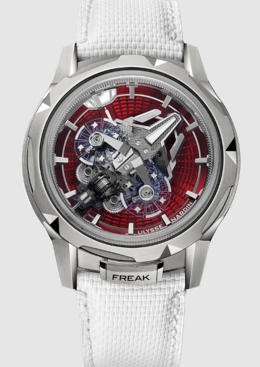 Review Best Ulysse Nardin FREAK S ENAMEL 2513-500LE-6AE-RED/3A Red Enamel watches sale